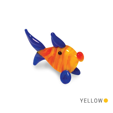 ANA the Fish (in Tynies Collector's Frame) Miniature glass figurines 